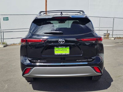2026 Toyota Highlander Platinum