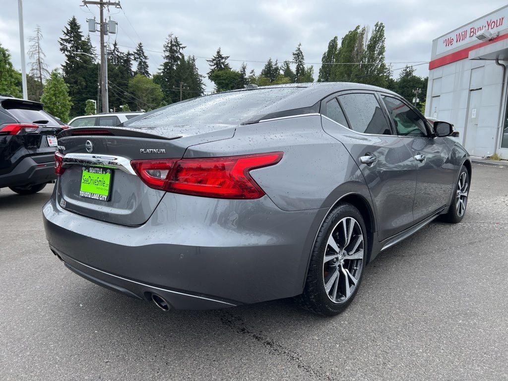 2016 Nissan Maxima Platinum