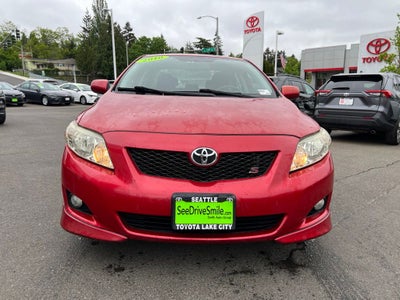 2010 Toyota Corolla S AT, 4Drs