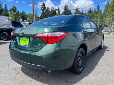 2016 Toyota Corolla LE