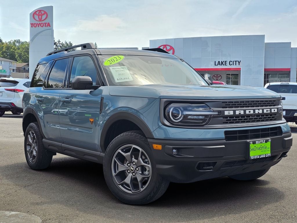 2023 Ford Bronco Sport Badlands 4WD