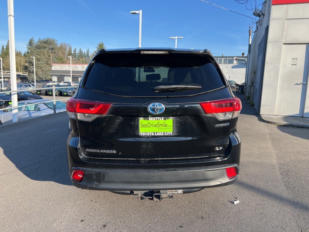 2018 Toyota Highlander Hybrid LE -AWD
