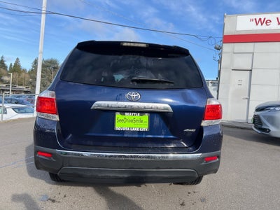 2013 Toyota Highlander Base Plus V6 -AWD