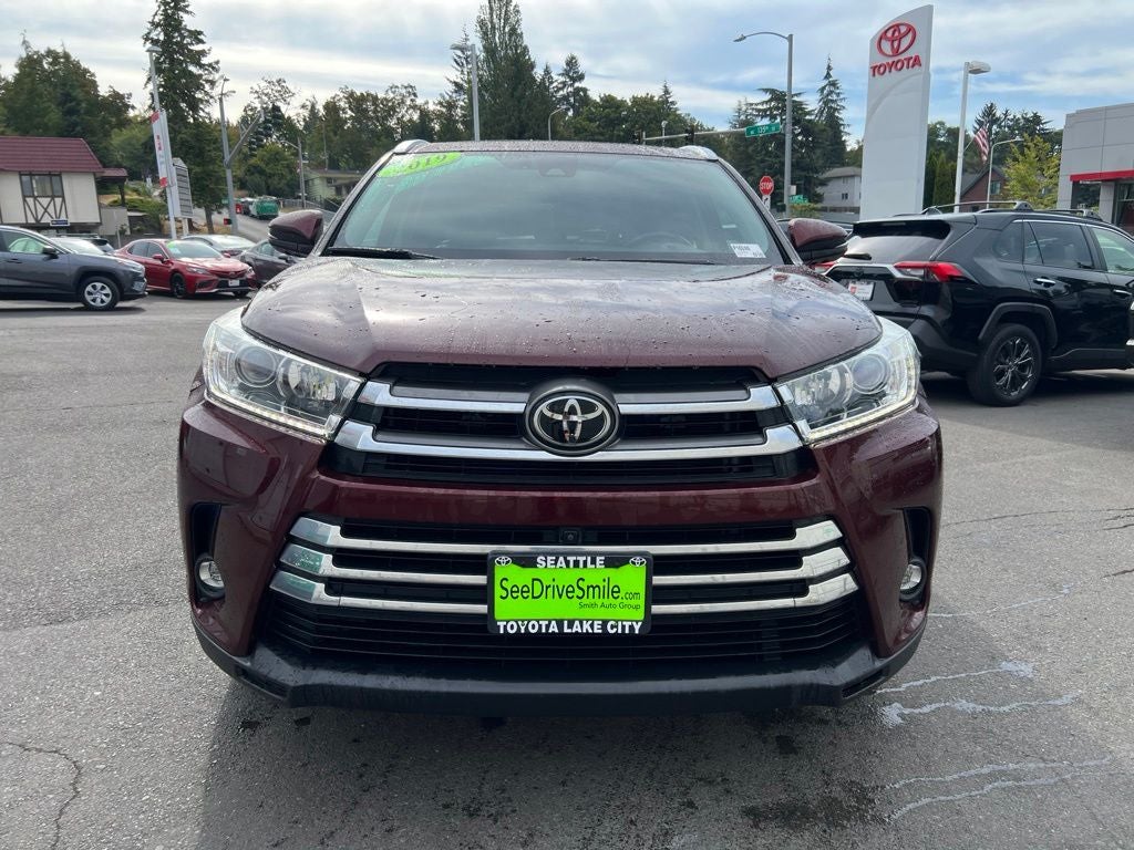 2019 Toyota Highlander Limited Platinum