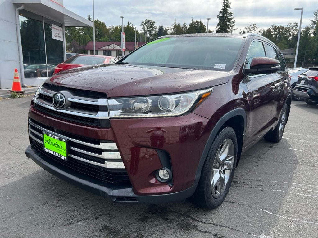 2019 Toyota Highlander Limited Platinum