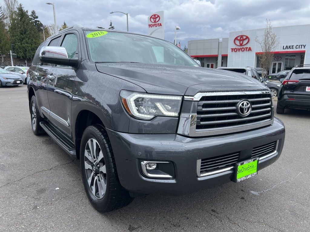 2018 Toyota Sequoia Limited 4X4 LTD 8-PASS 5.7L V8