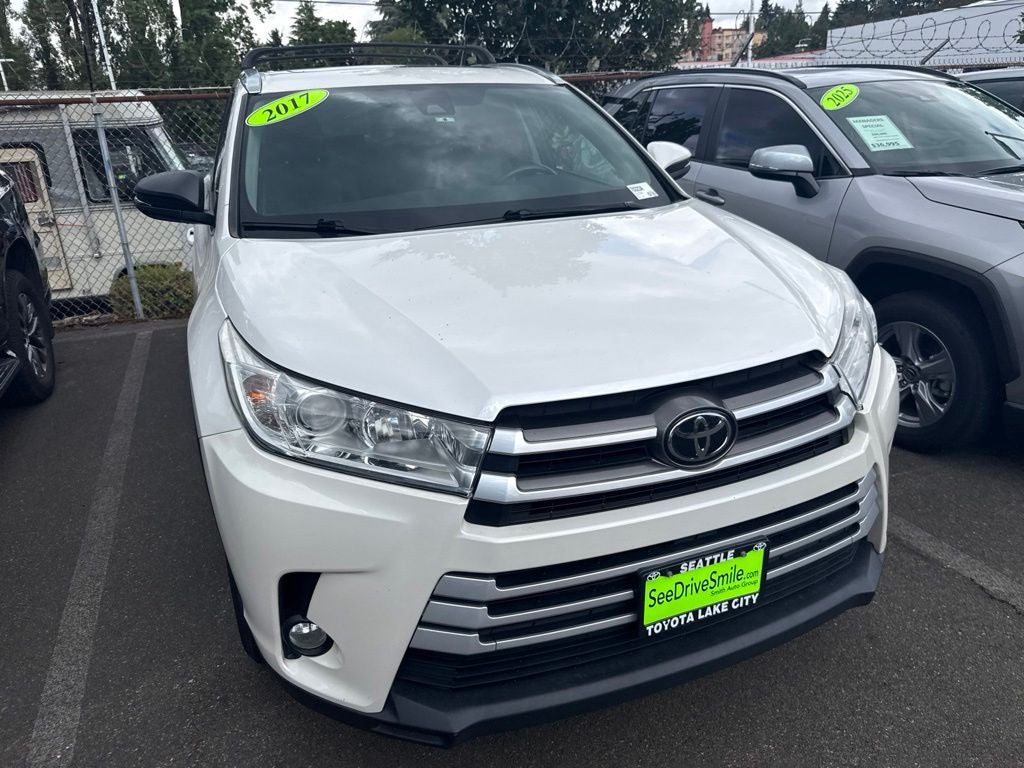 2017 Toyota Highlander XLE -AWD