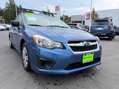 2014 Subaru Impreza 2.0i -5-Speed Manual AWD