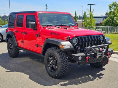 2022 Jeep Wrangler Unlimited Willys