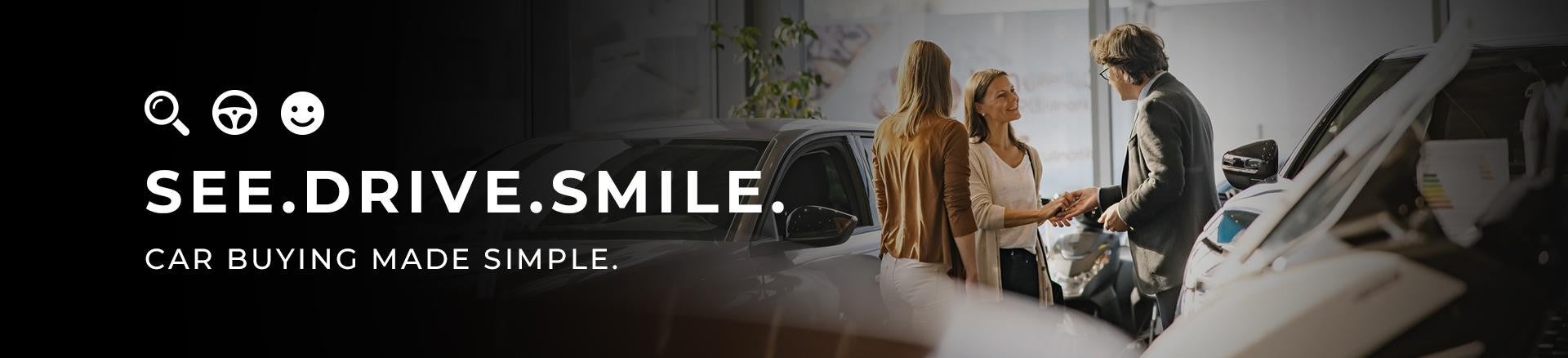 See. Drive. Smile. Car buying made simple.